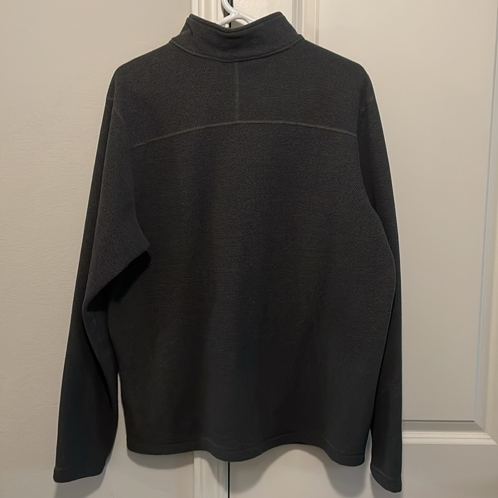 North Face Large Pullover Dark Gray - image 4